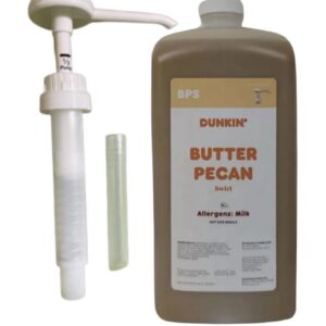 Dunkin Donuts Butter Pecan Sauce-Swirl-Syrup 64 Oz Jug